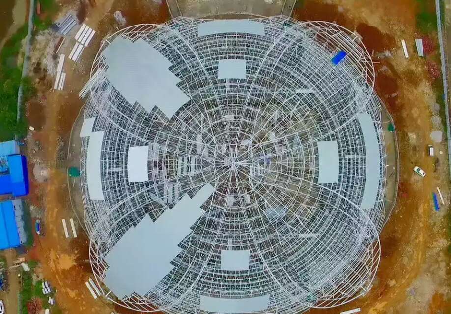 长乐体育馆网架